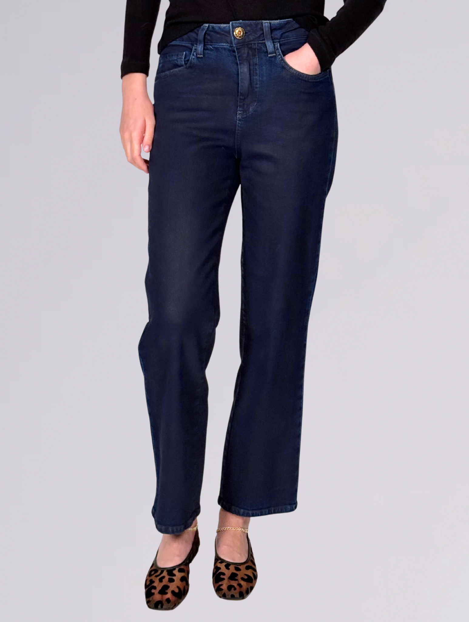 Jeans corto SOPHIEBLU shaft
