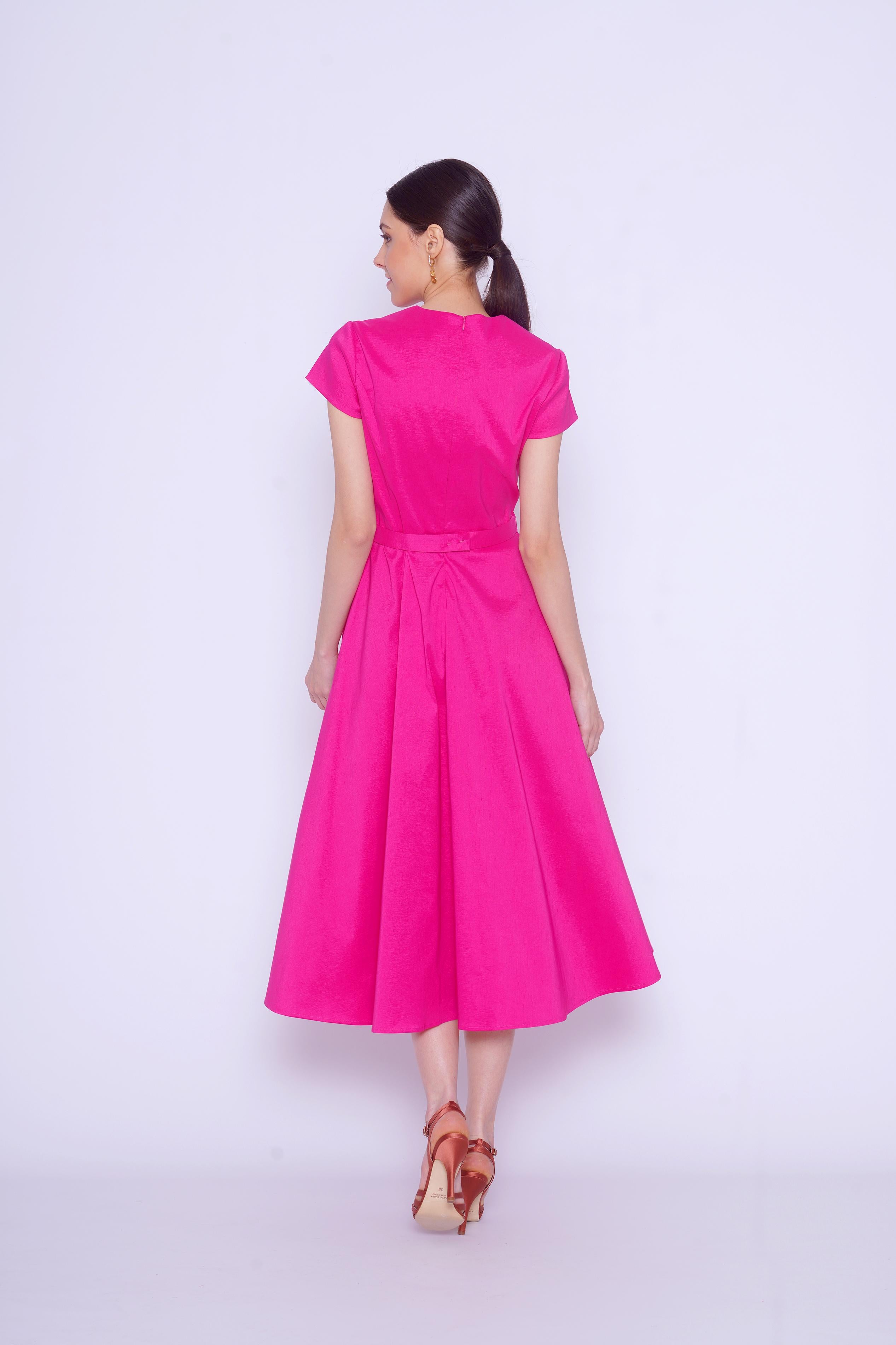 Abito fucsia