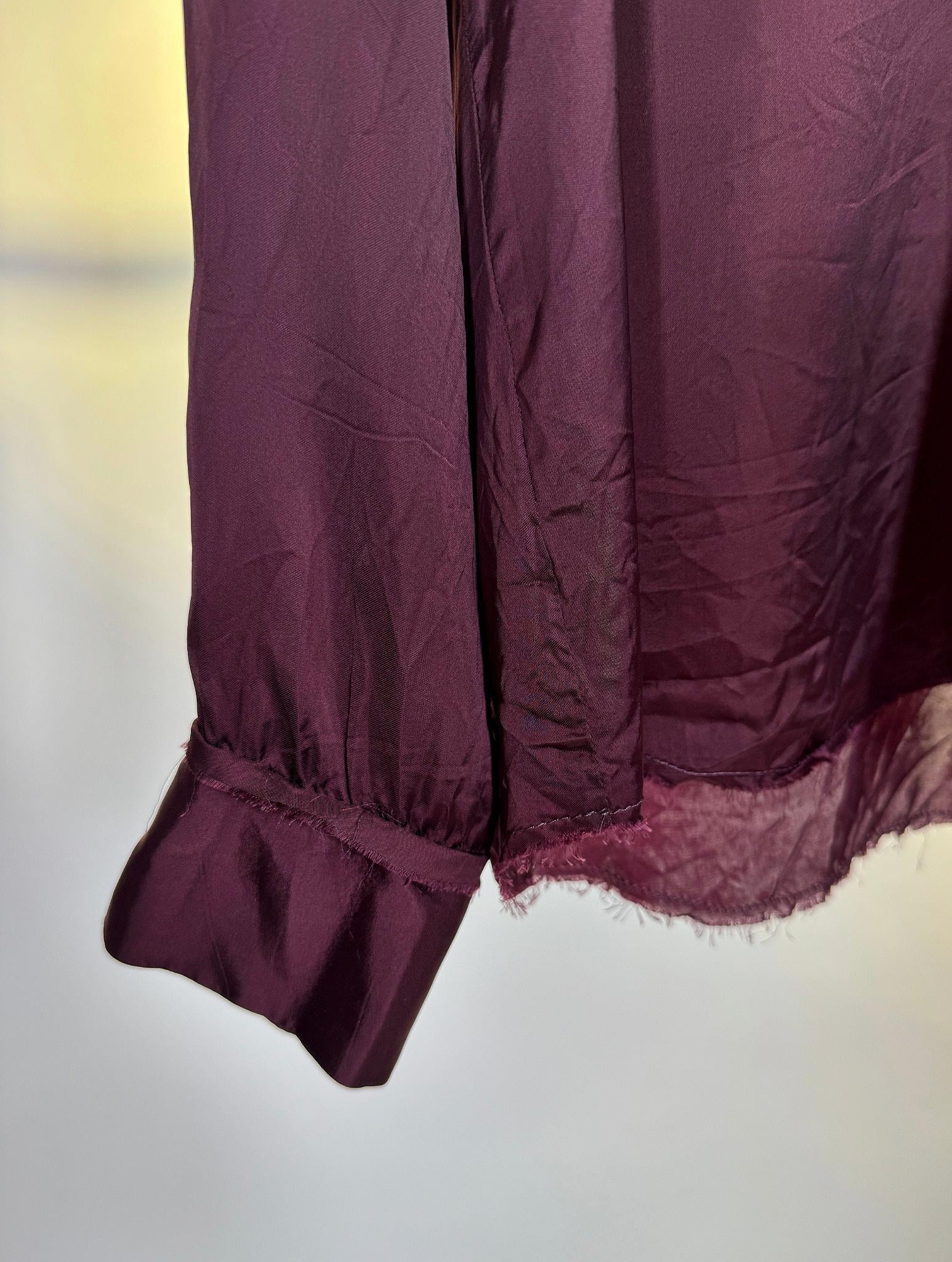 Camicia di seta TAMIVIOLA MININA