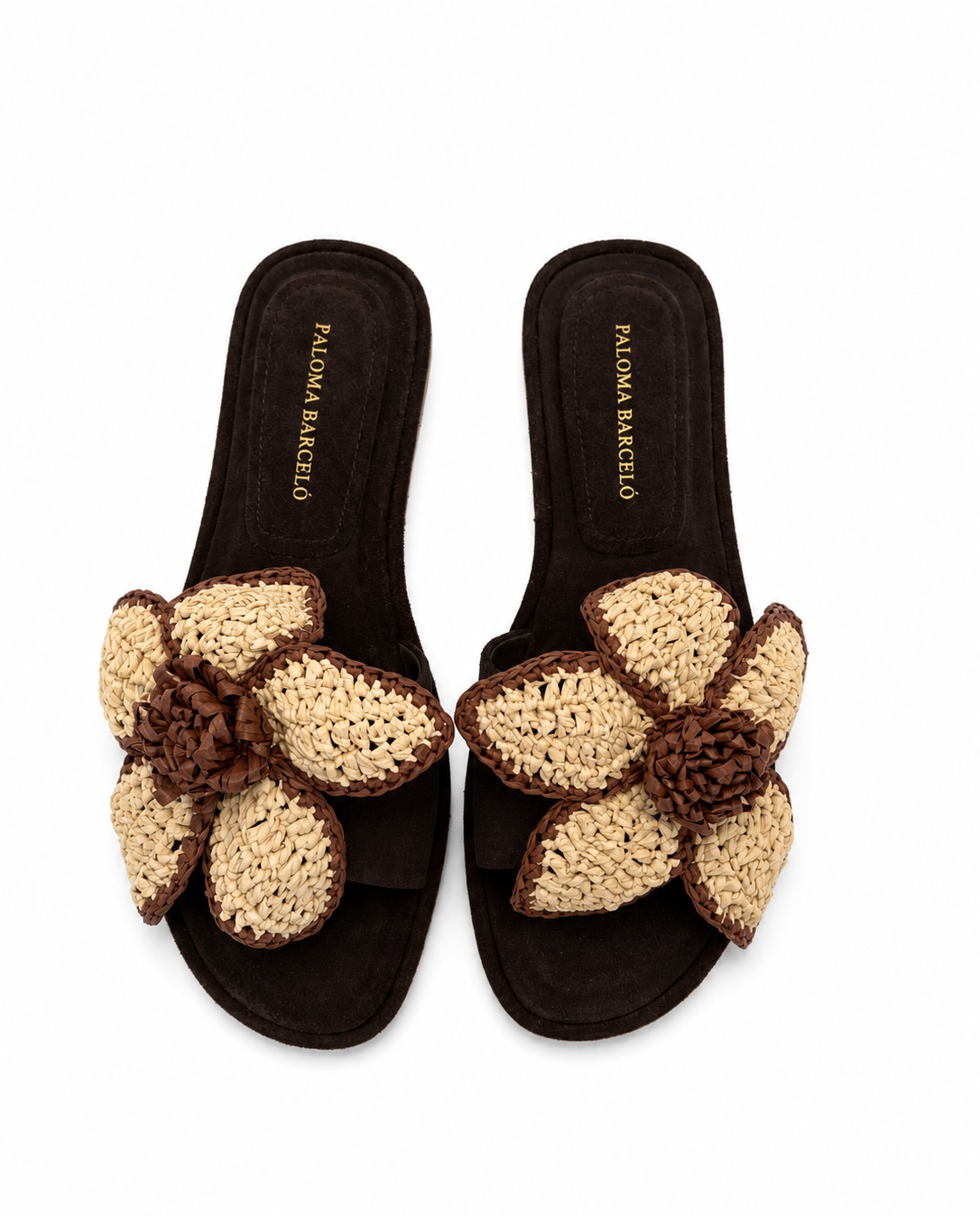 Sandalo slip-on Ava marrone