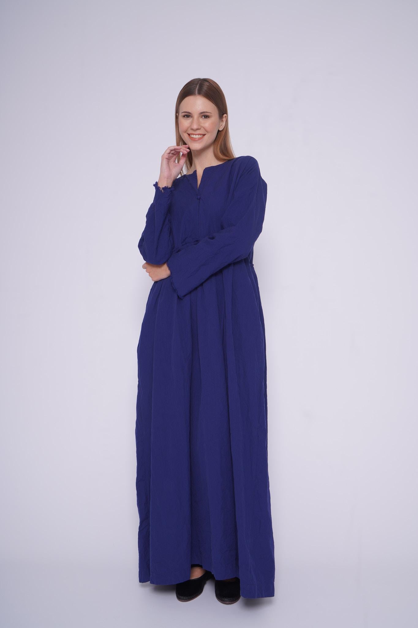 Abito blu A383BJ WC207BLU Daniela gregis