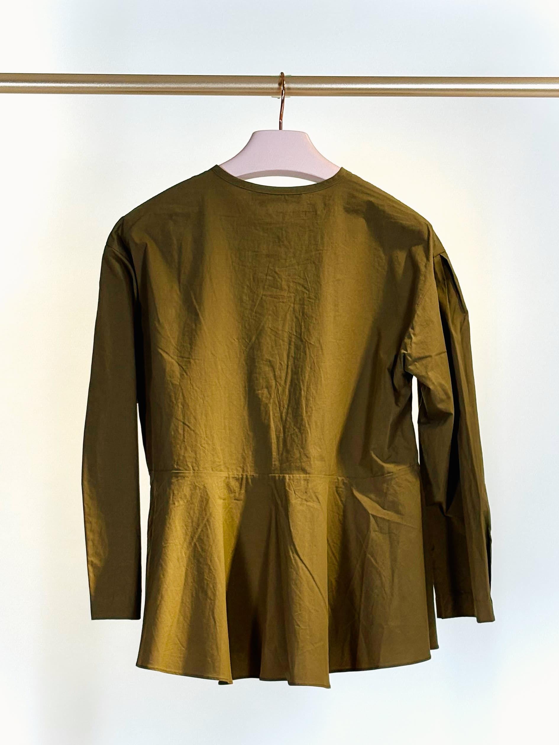 Camicia cotone TB03GRASS VERDE Yoshi Kondo