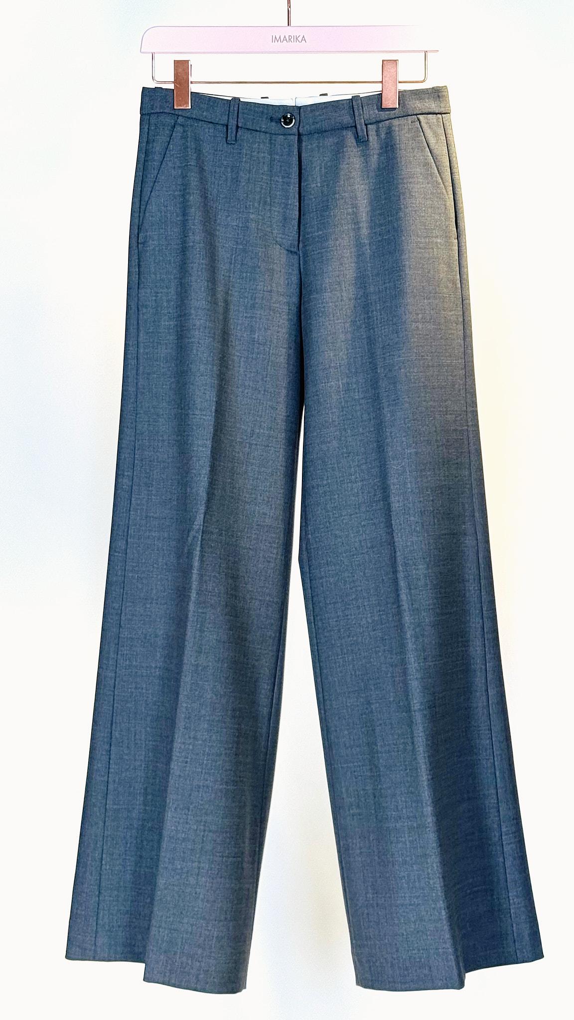 Pantalone grigio NADIACHINOGRIGIO NIne In The Morning