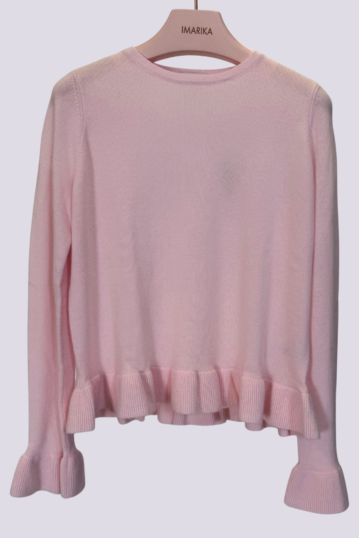 Maglione girocollo in lana. 