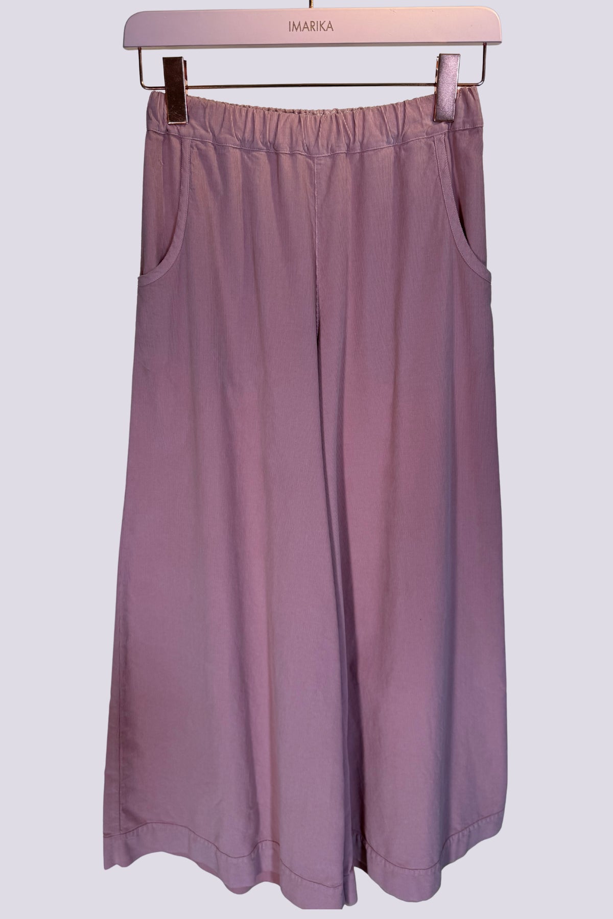 Pantalone ampio rosa 