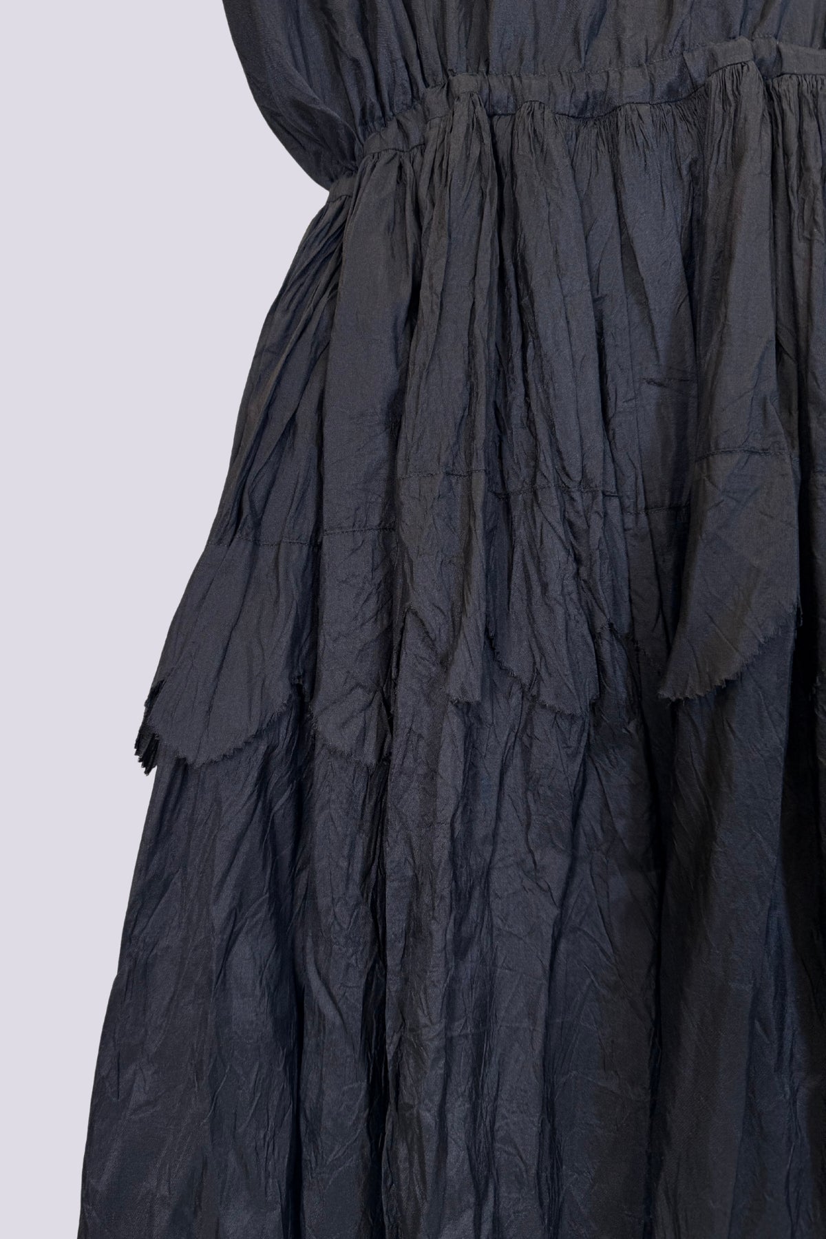 Abito in seta nero 