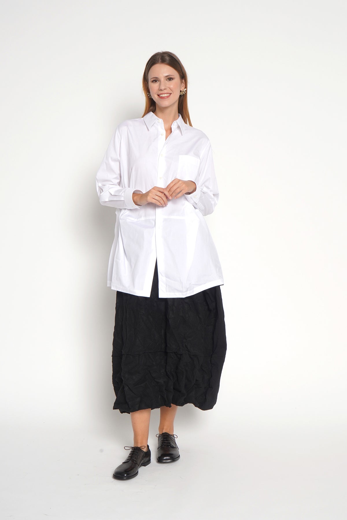 Camicia pockets bianco 