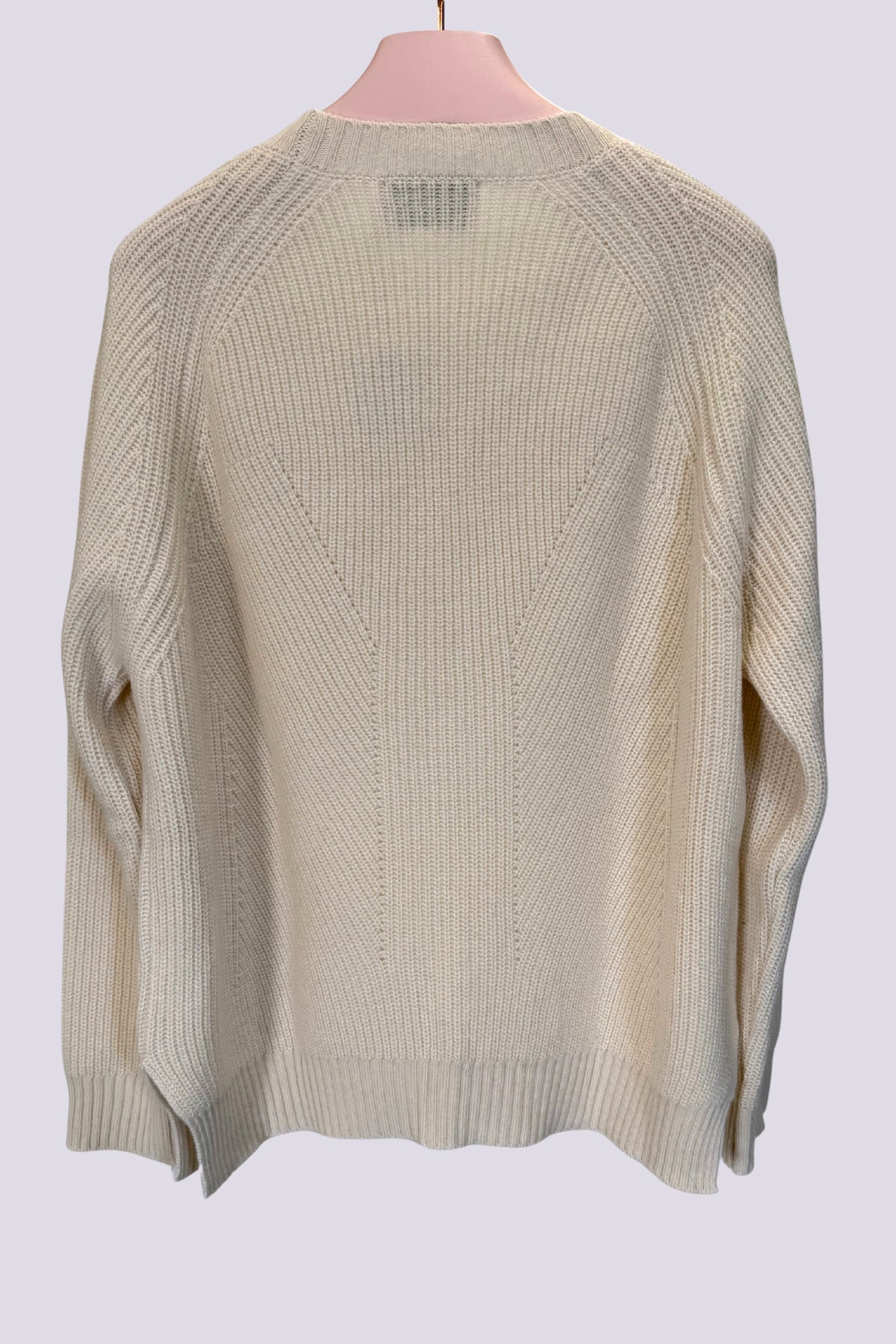 Maglia girocollo latte 