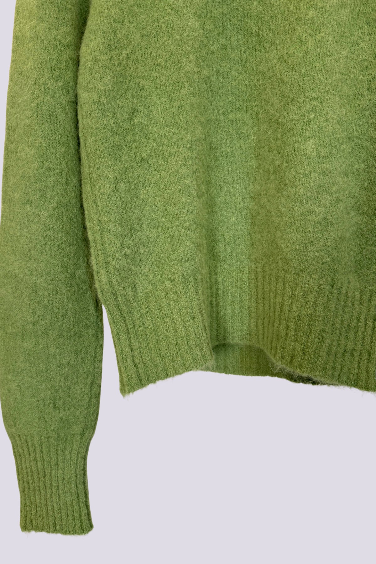 Maglia a girocollo verde 
