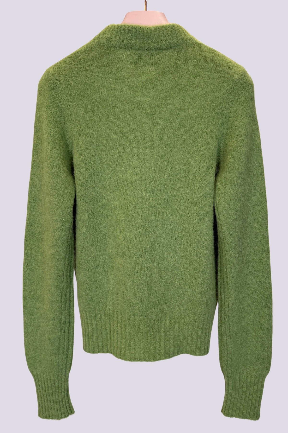 Maglia a girocollo verde 