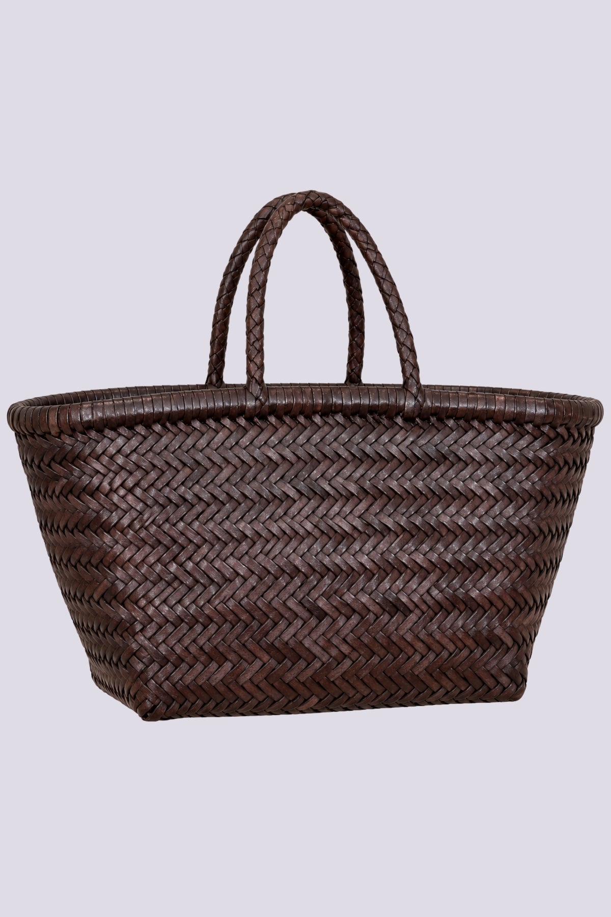 Borsa bamboo marrone 