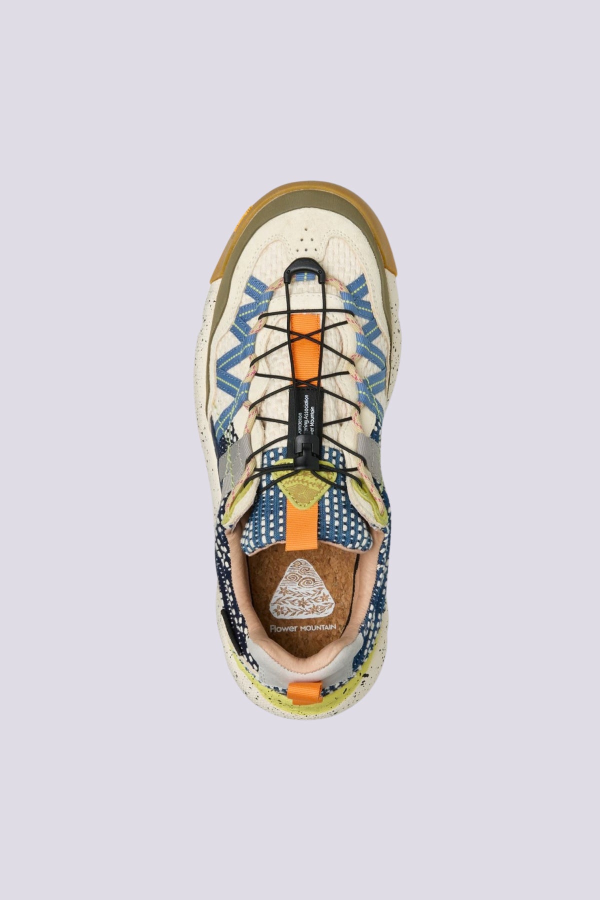 Sneakers blu e bianche 