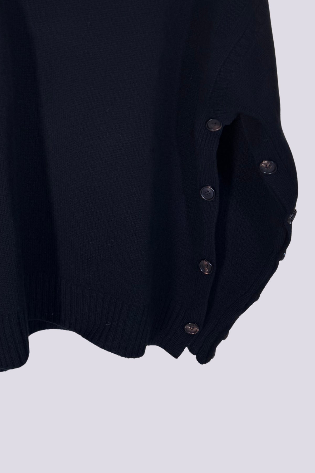 Maglione oversize nero 