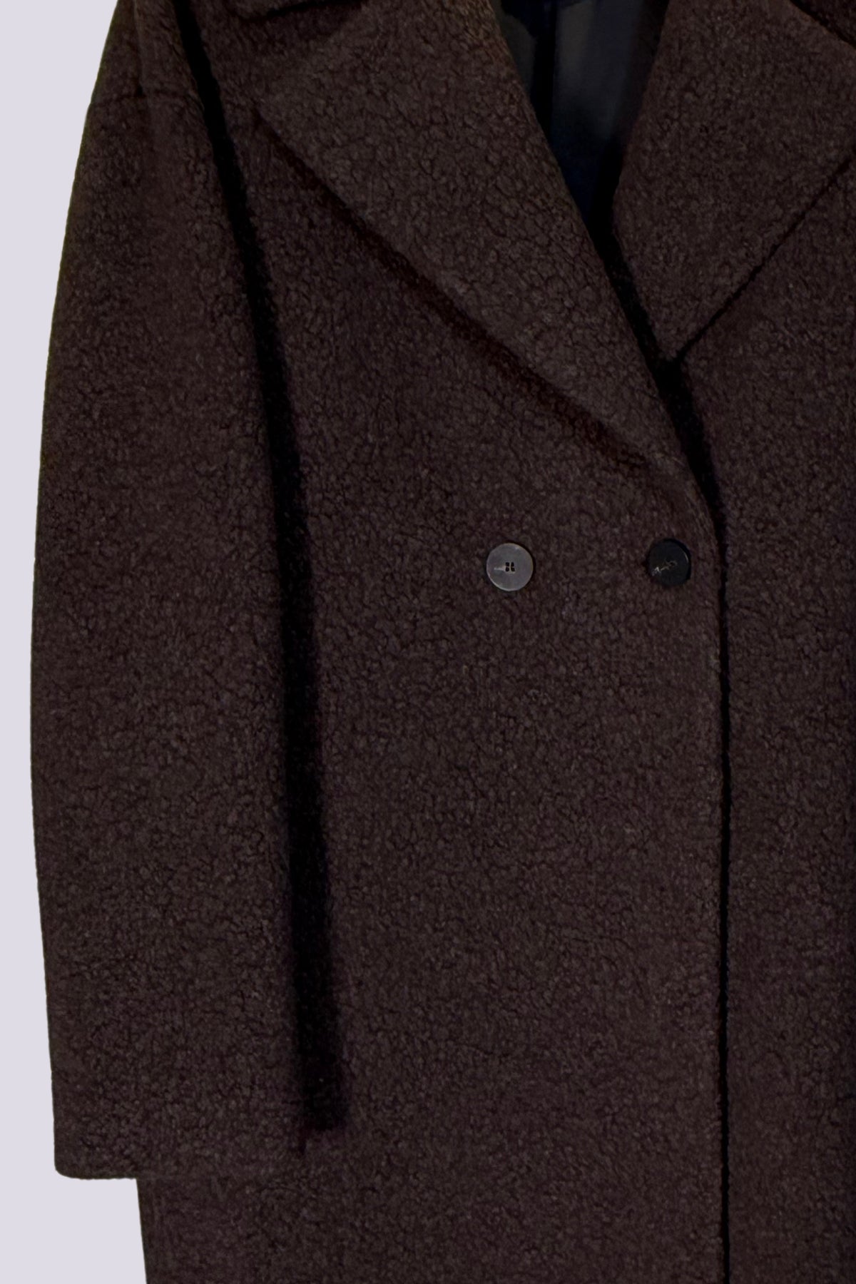 Cappotto teddy marrone 