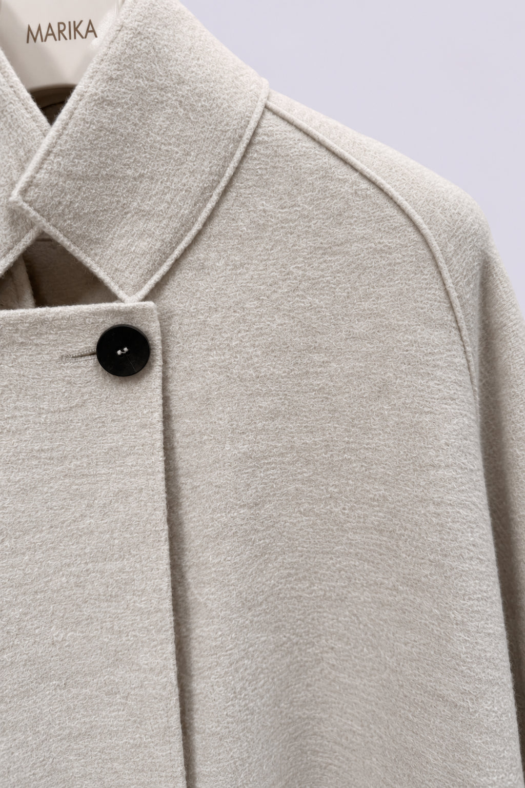 Cappotto color latte 
