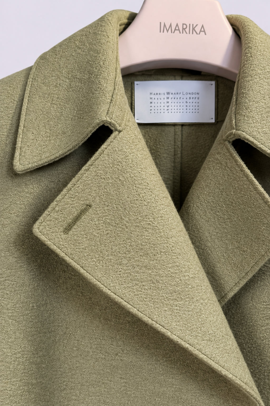 Peacoat verde doppiopetto 