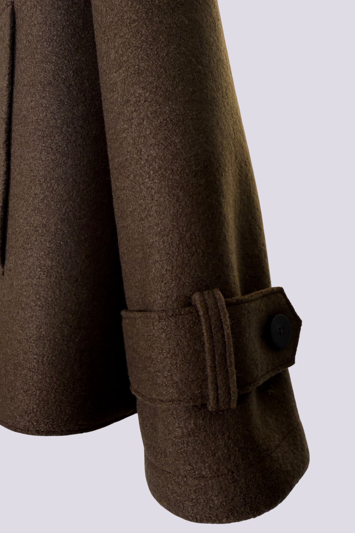 Peacoat doppiopetto marrone 