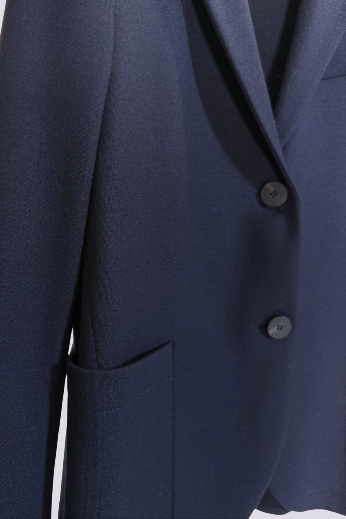 Giacca blu monopetto 