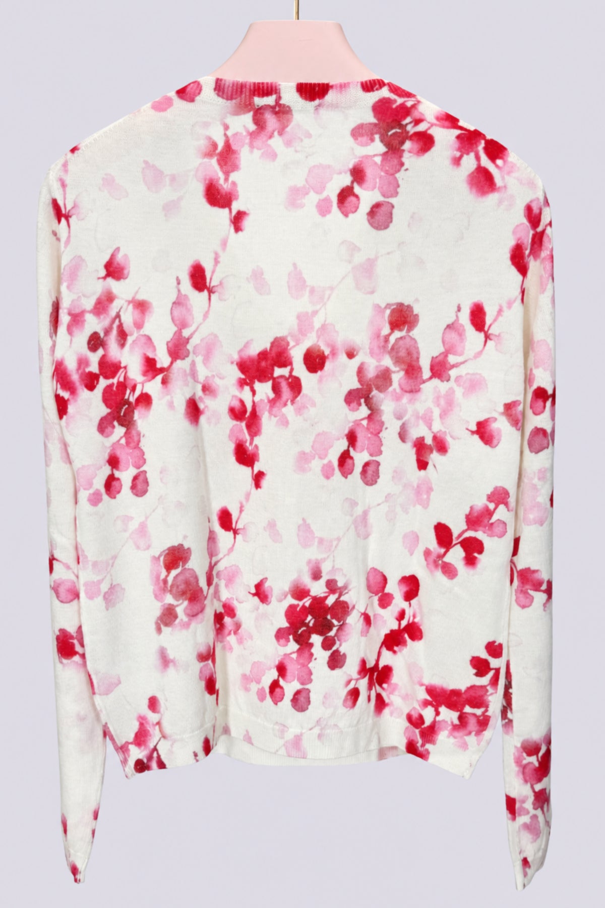 Maglia con fiori 
