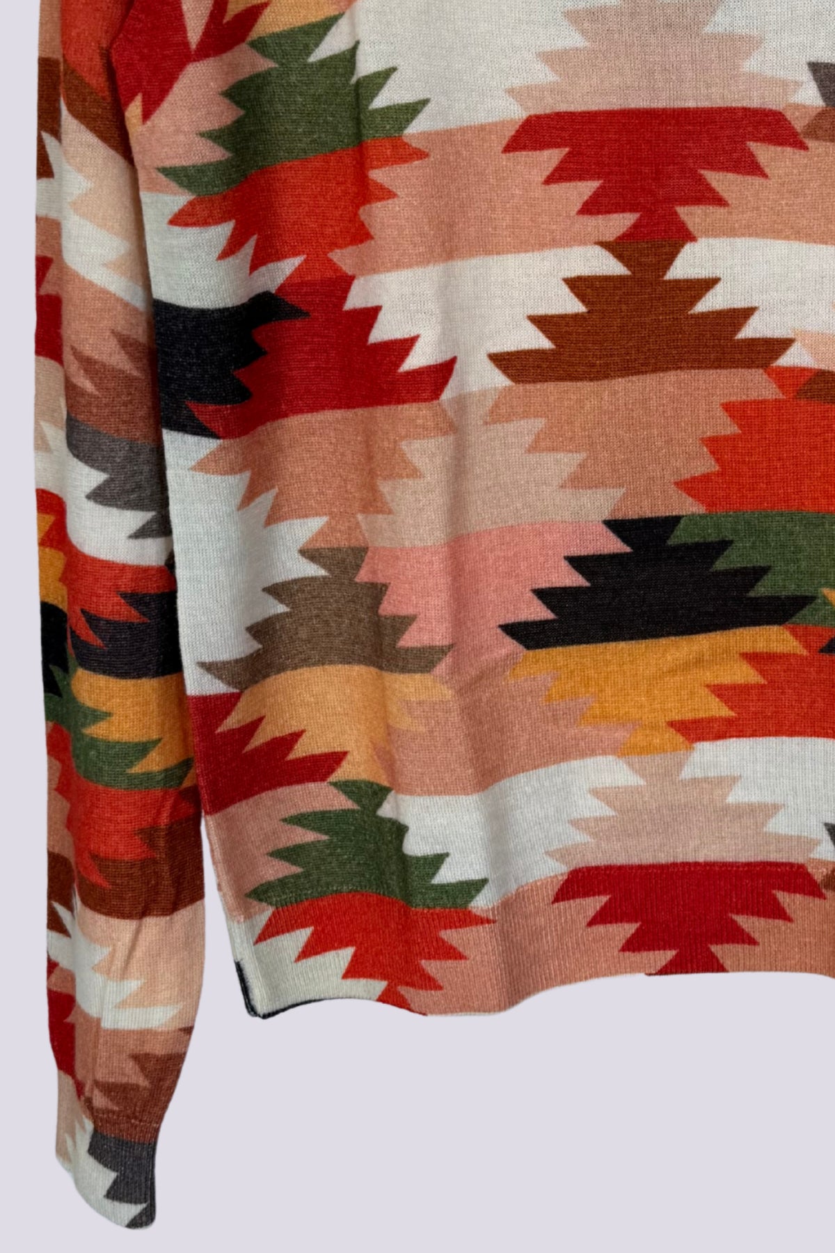 Maglia multicolore arancio 