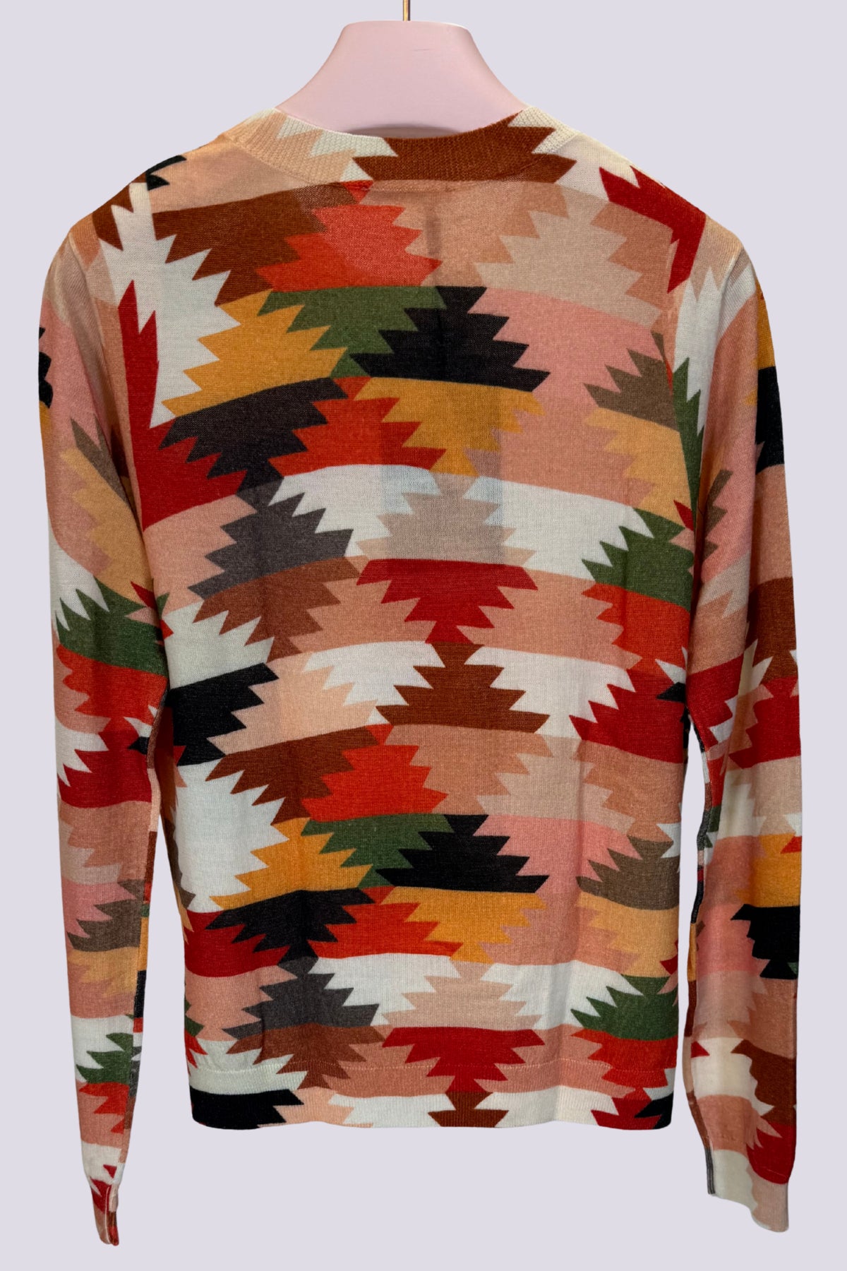 Maglia multicolore arancio 