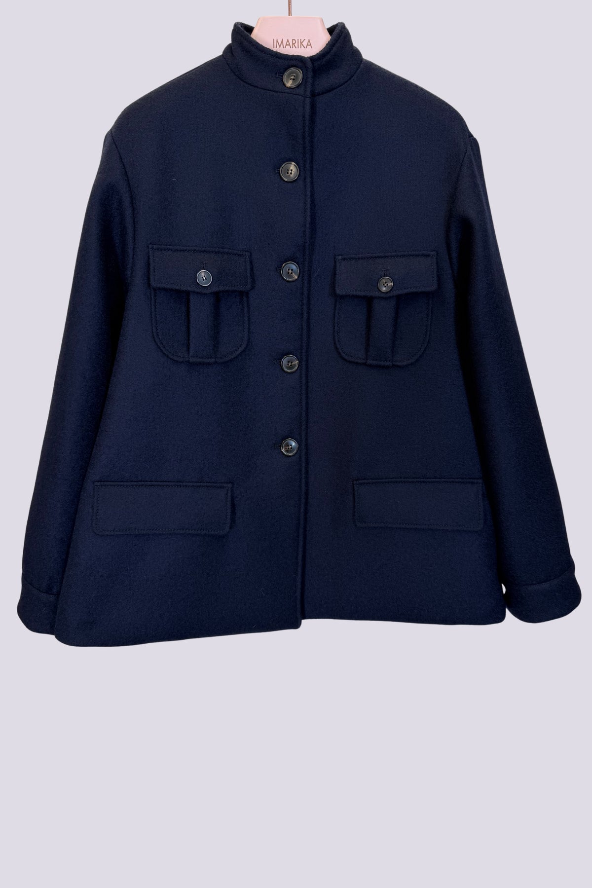 Giacca coreana blu 