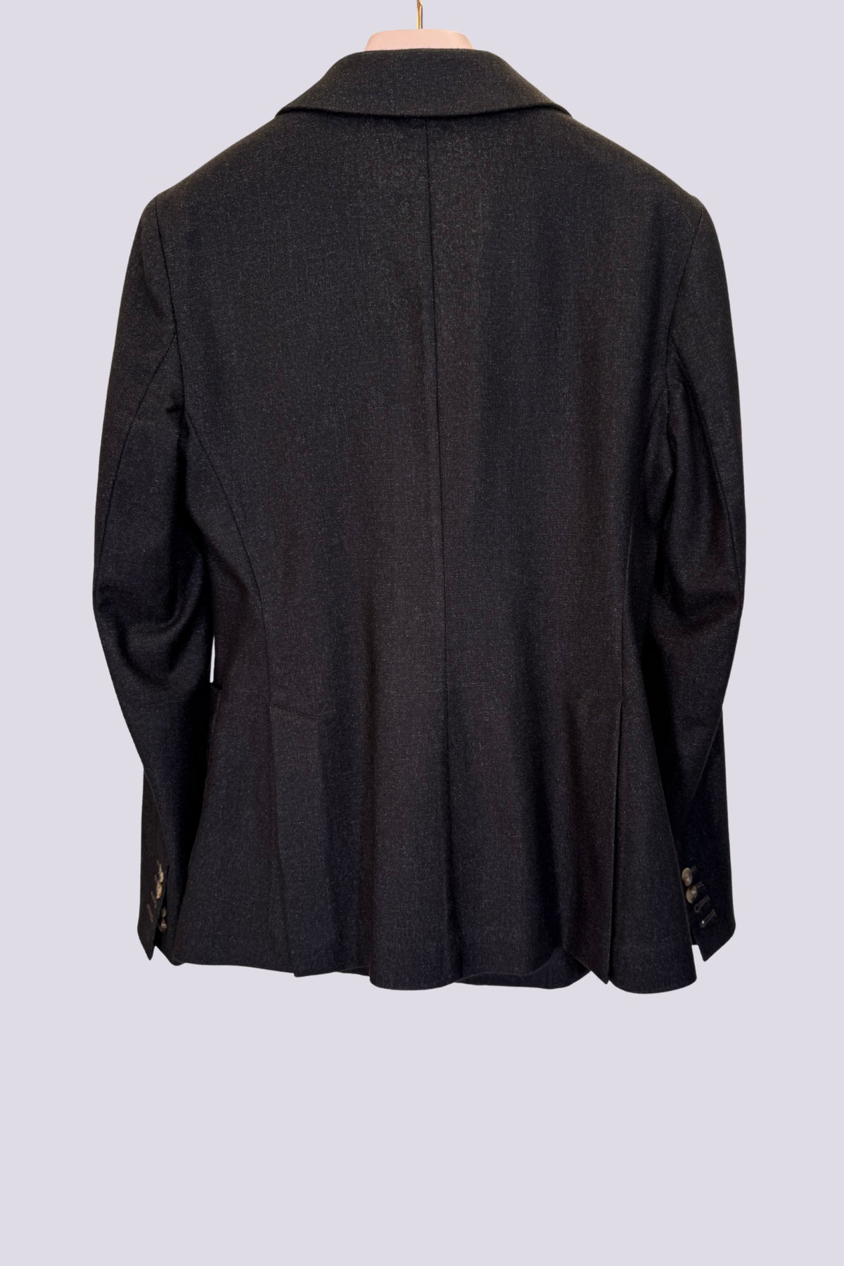 Giacca doppiopetto marrone/grigio 
