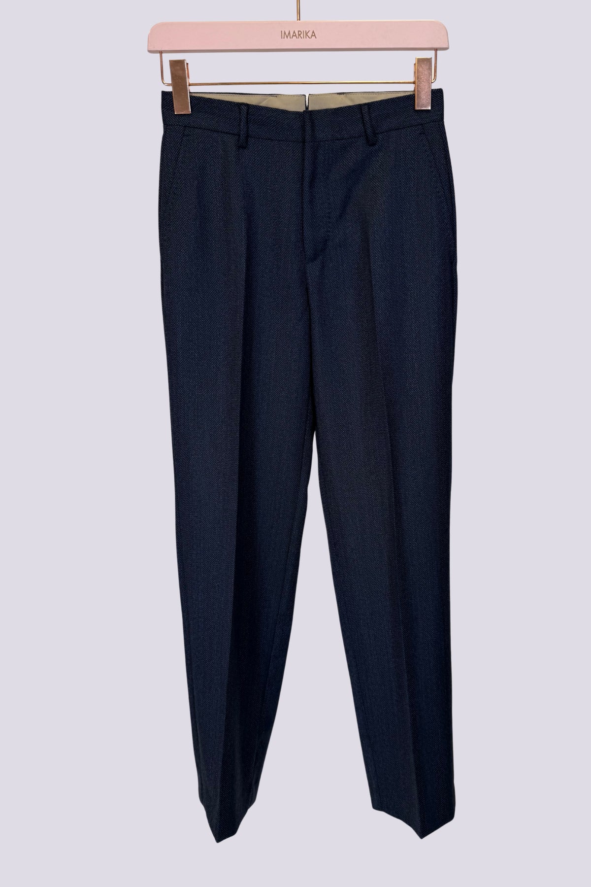 Pantaloni spigati blu 
