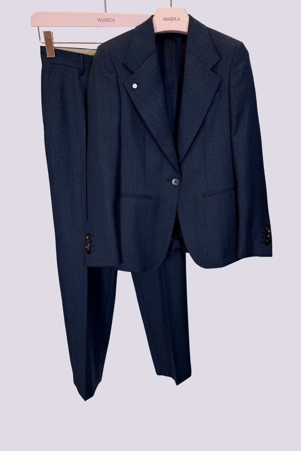 Giacca spigata blu 