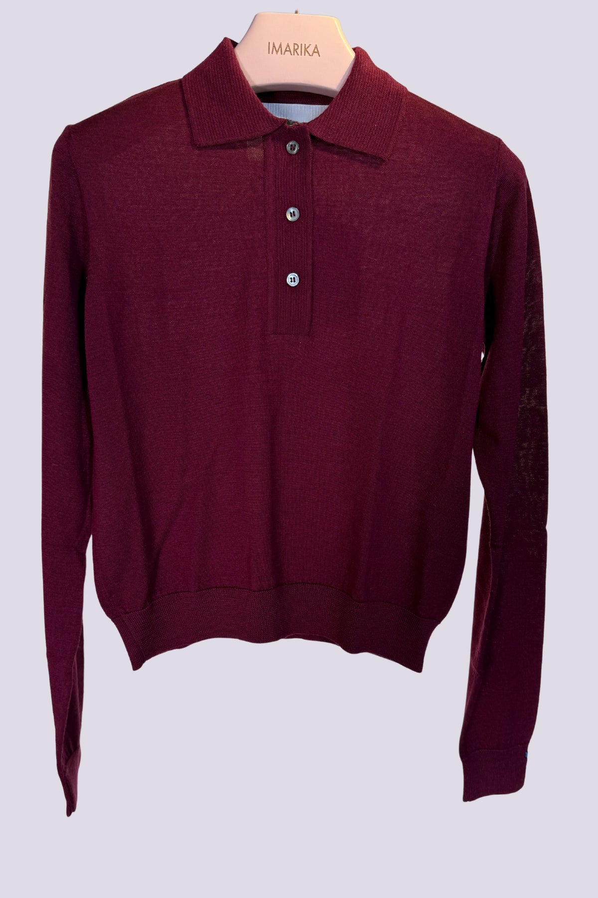Polo bordeaux 