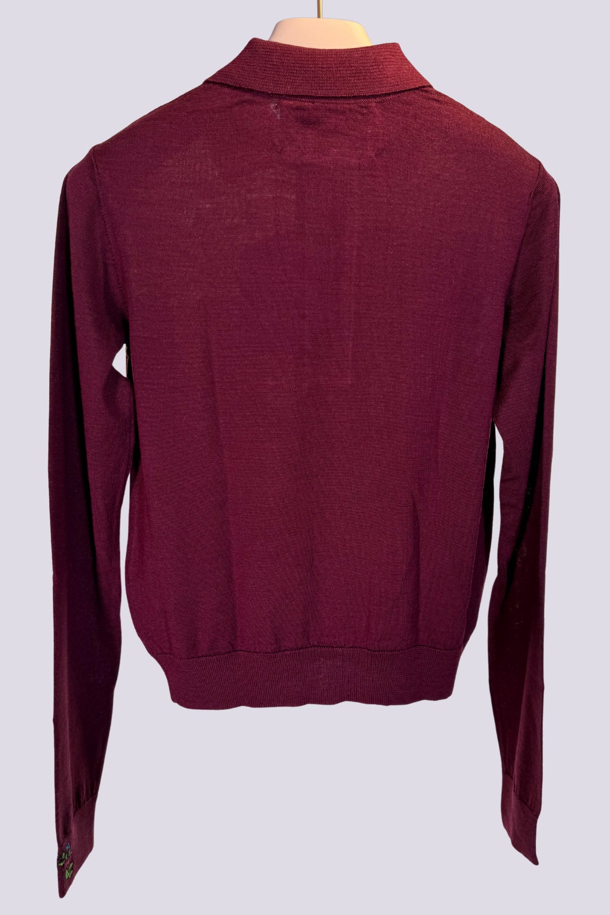 Polo bordeaux 