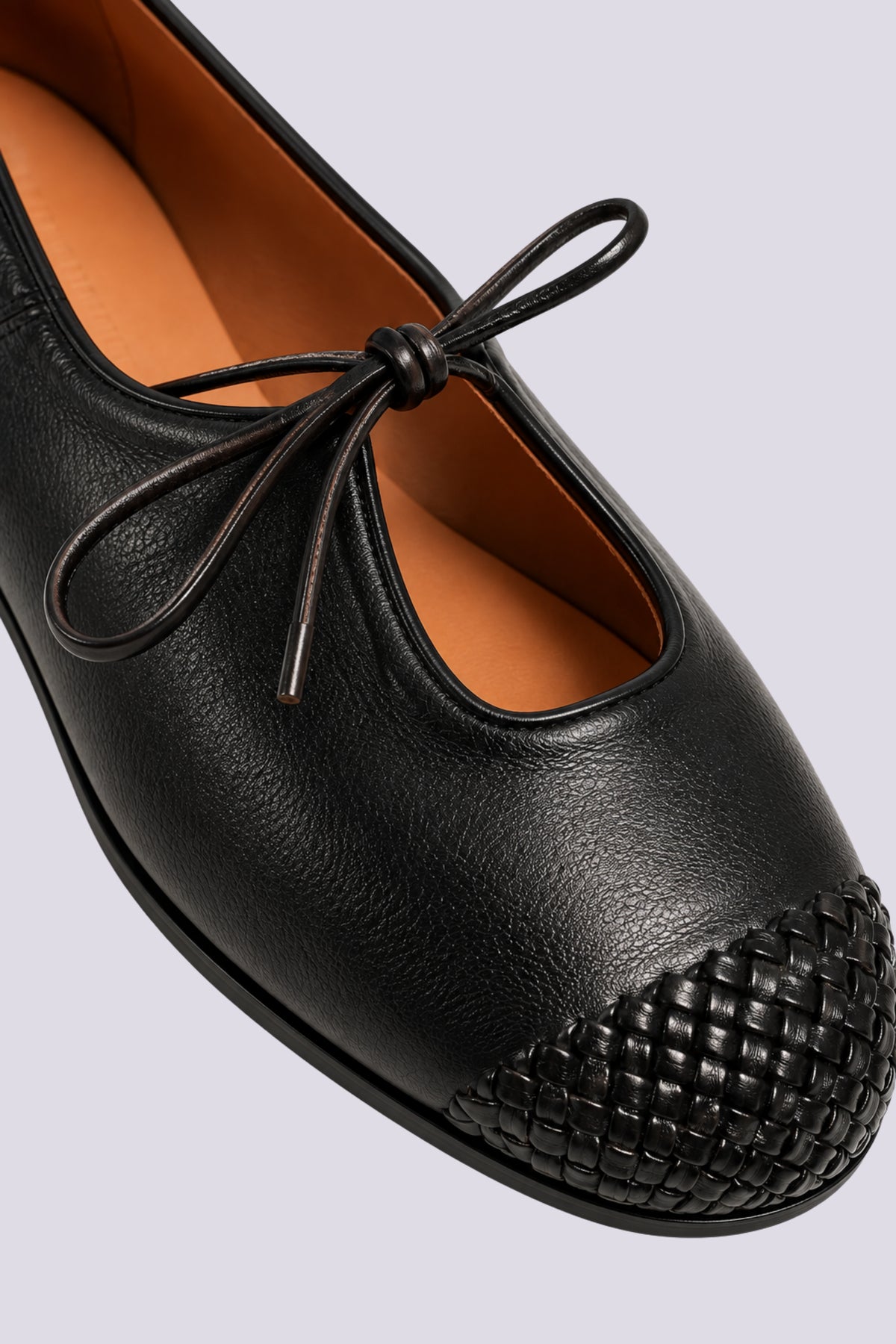 Ballerine in pelle 