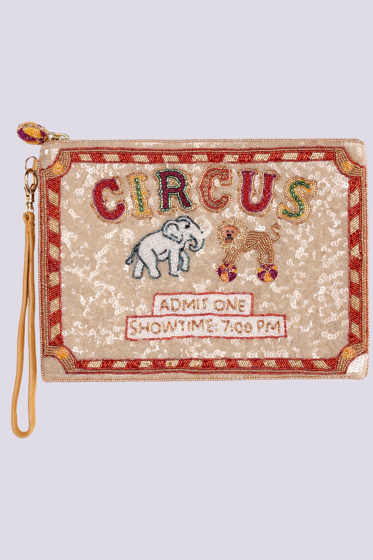 Pouch circus beige 