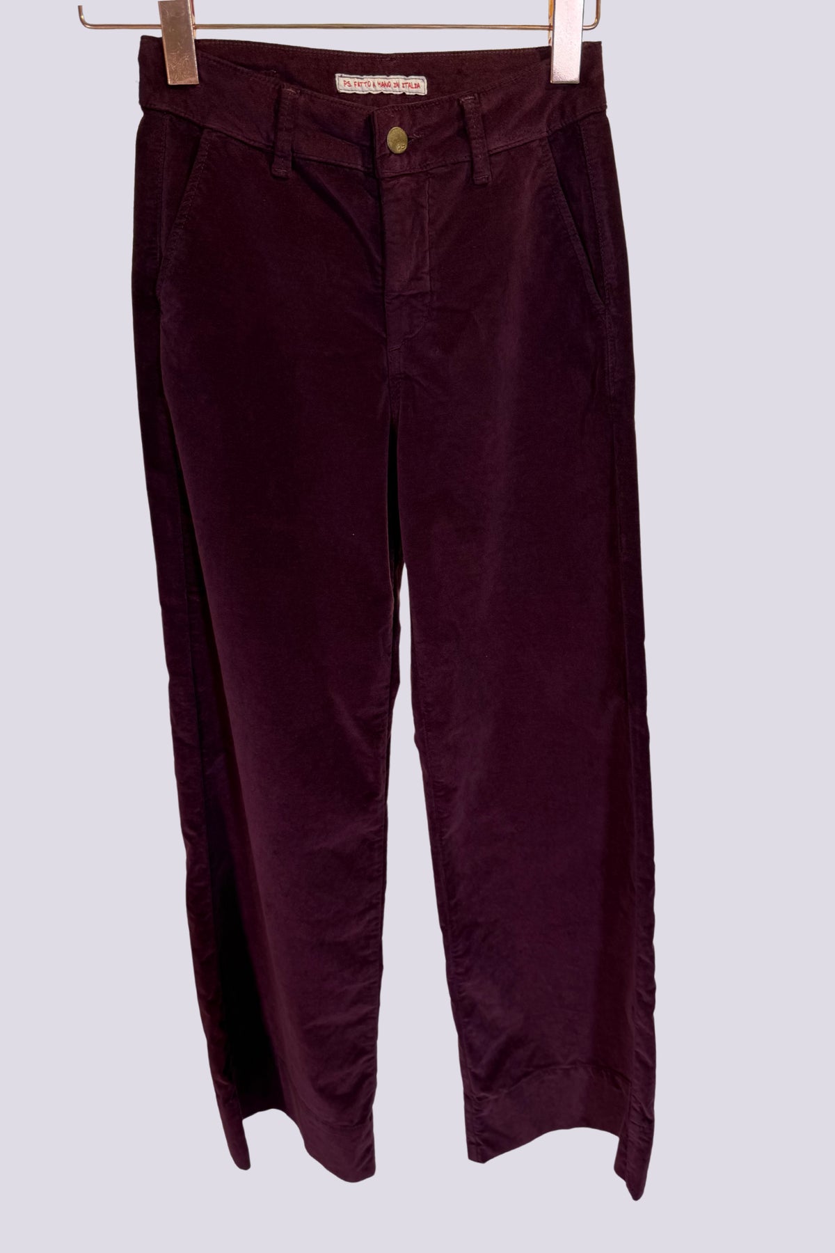 Pantalone Eva melanzana 