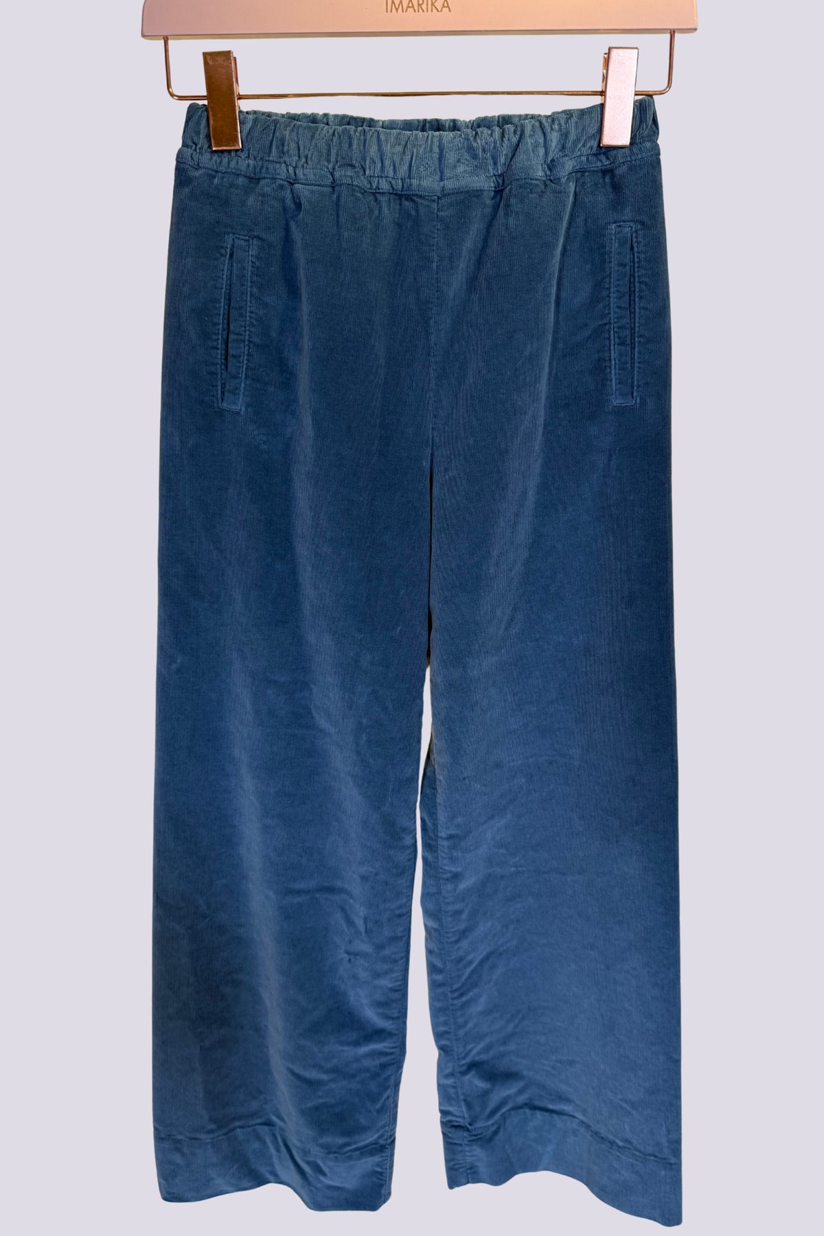 Pantalone stella azzurro 