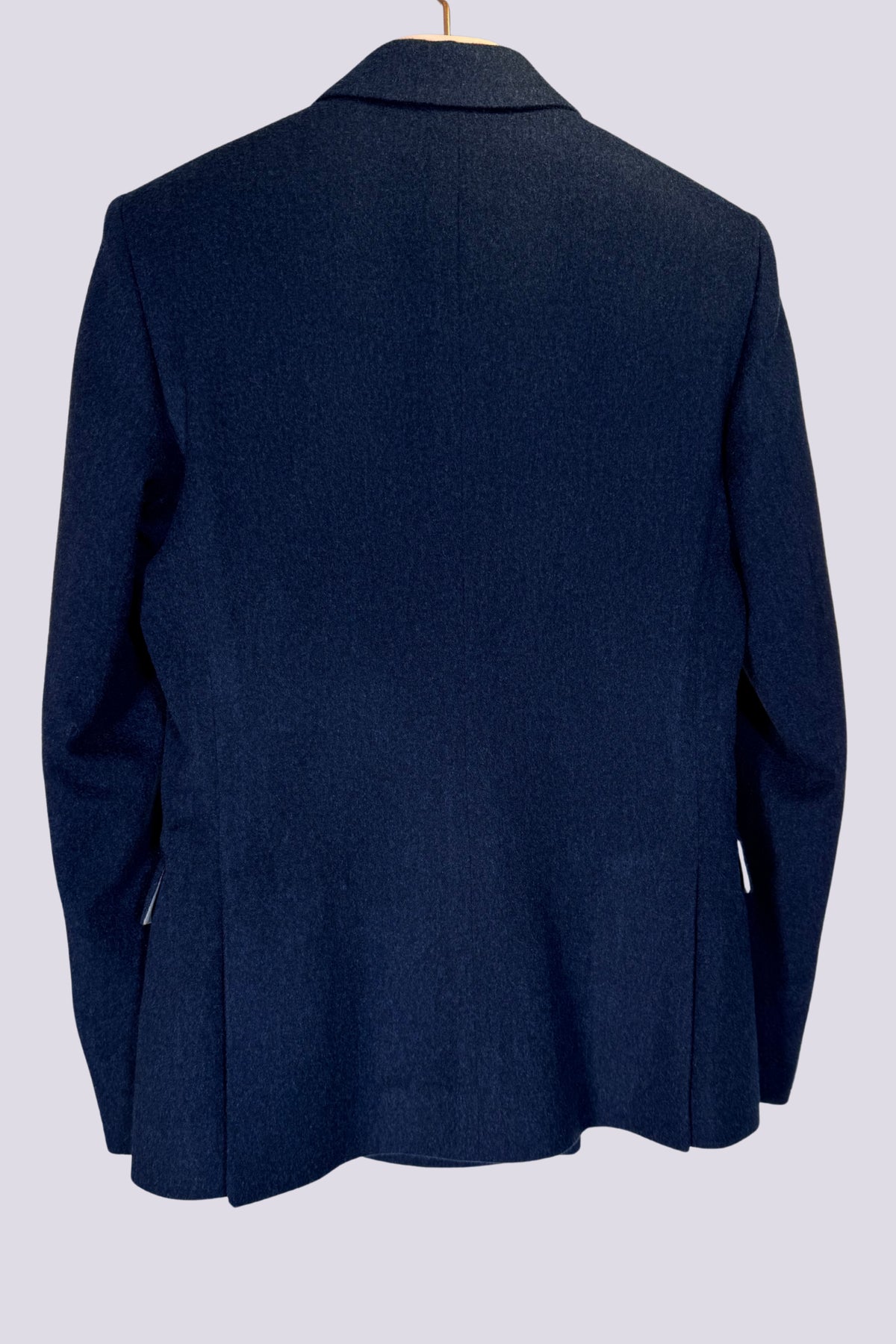 Giacca blu in lana 