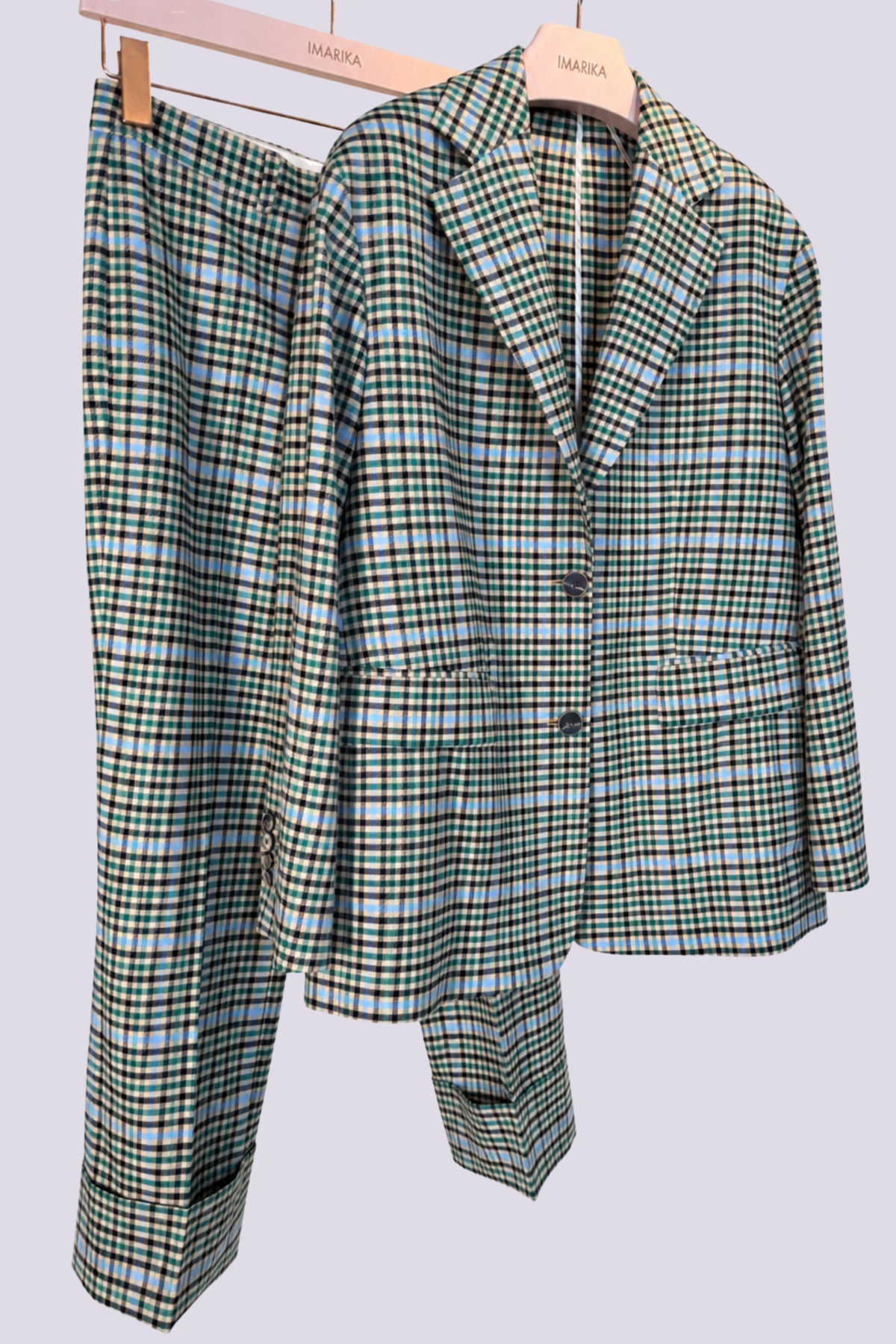 Pantaloni a quadri 