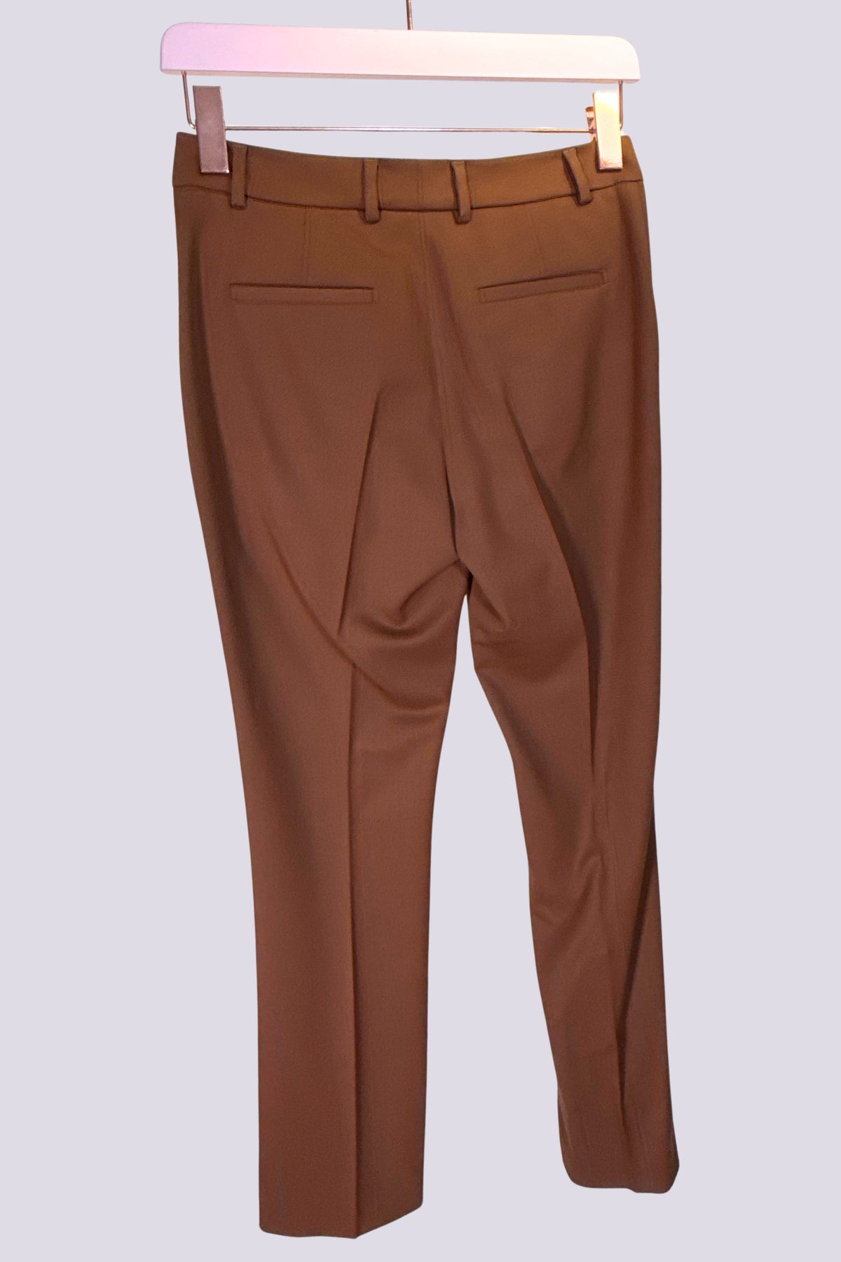 Pantalone in lana camello 