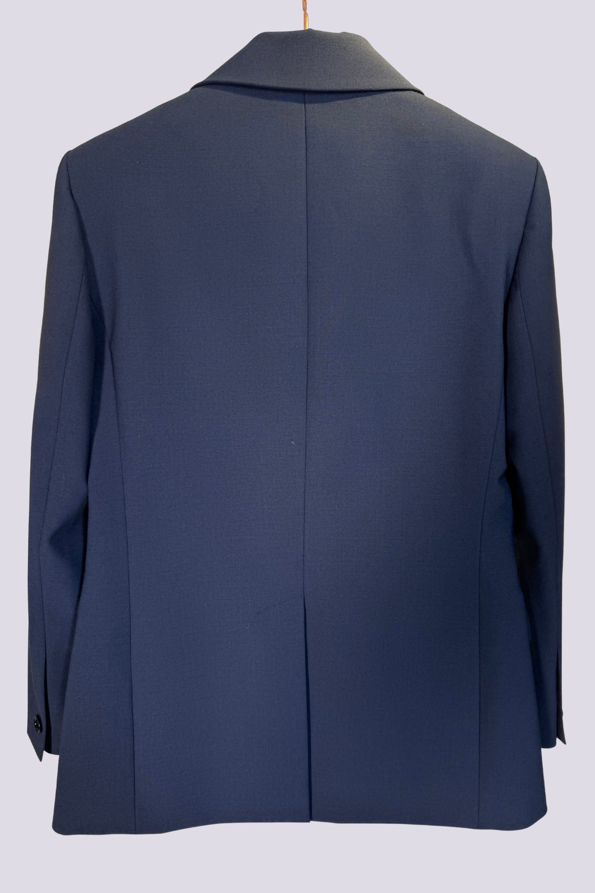 Giacca doppiopetto blu 