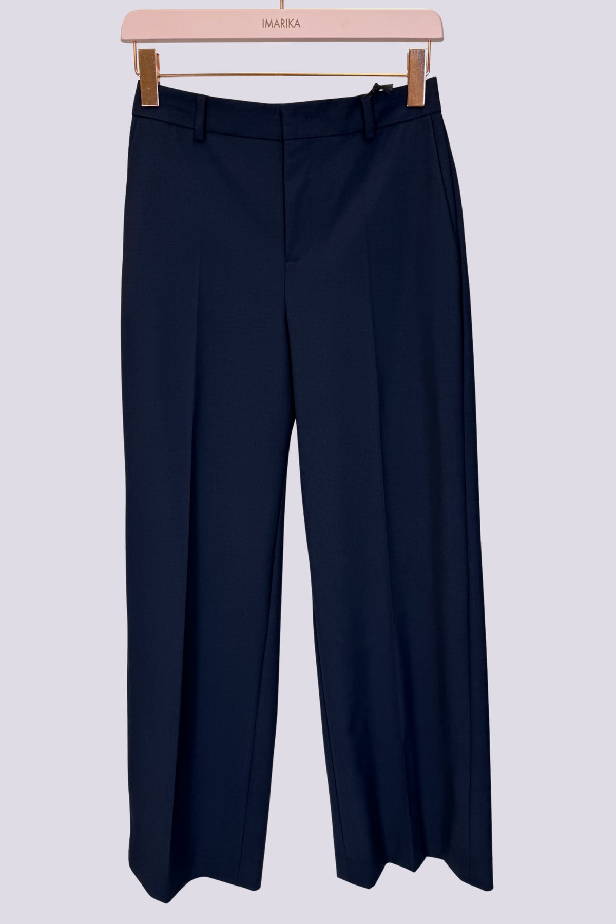 Pantalone blu dritto 