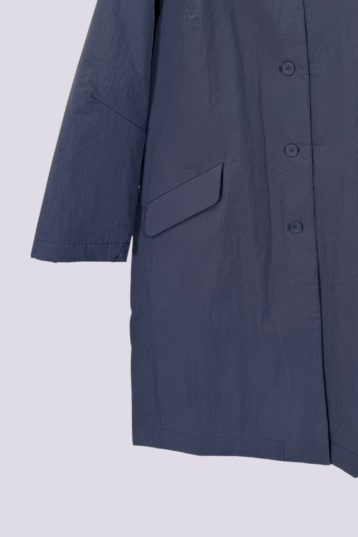 Cappotto imbottito blu 