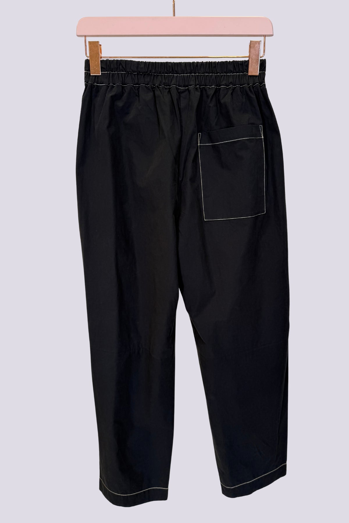 Pantaloni a carota nero 