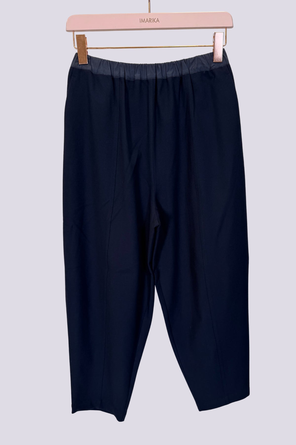 Pantaloni a carota blu 
