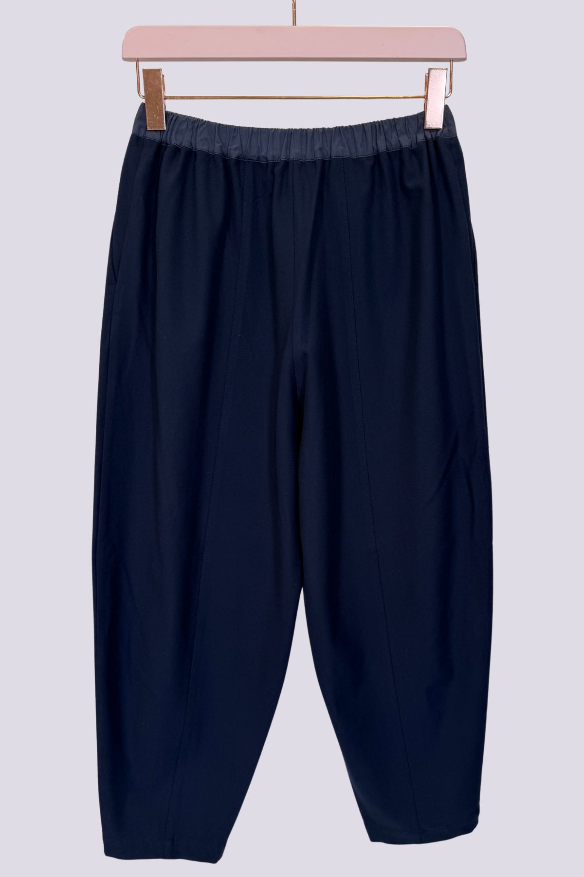 Pantaloni a carota blu 