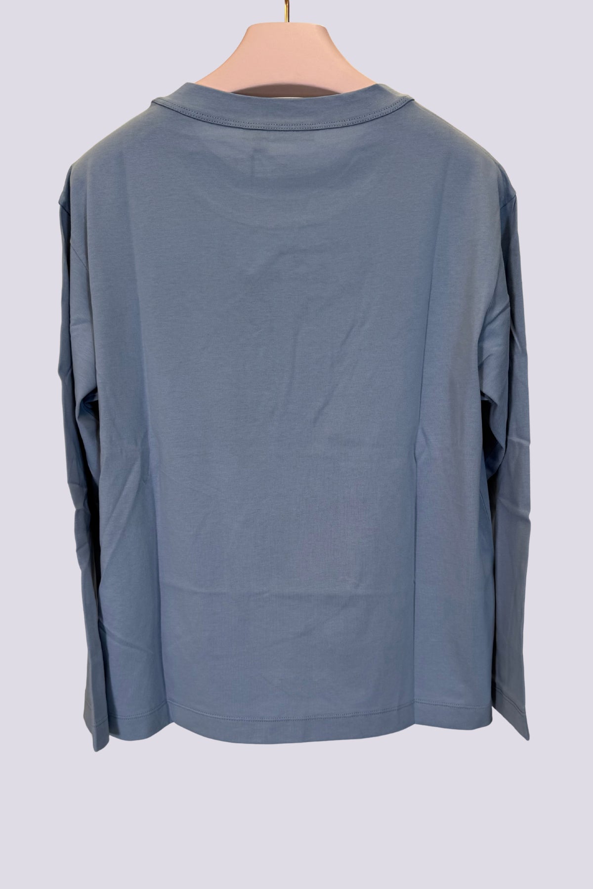 T-shirt gatto azzurro 