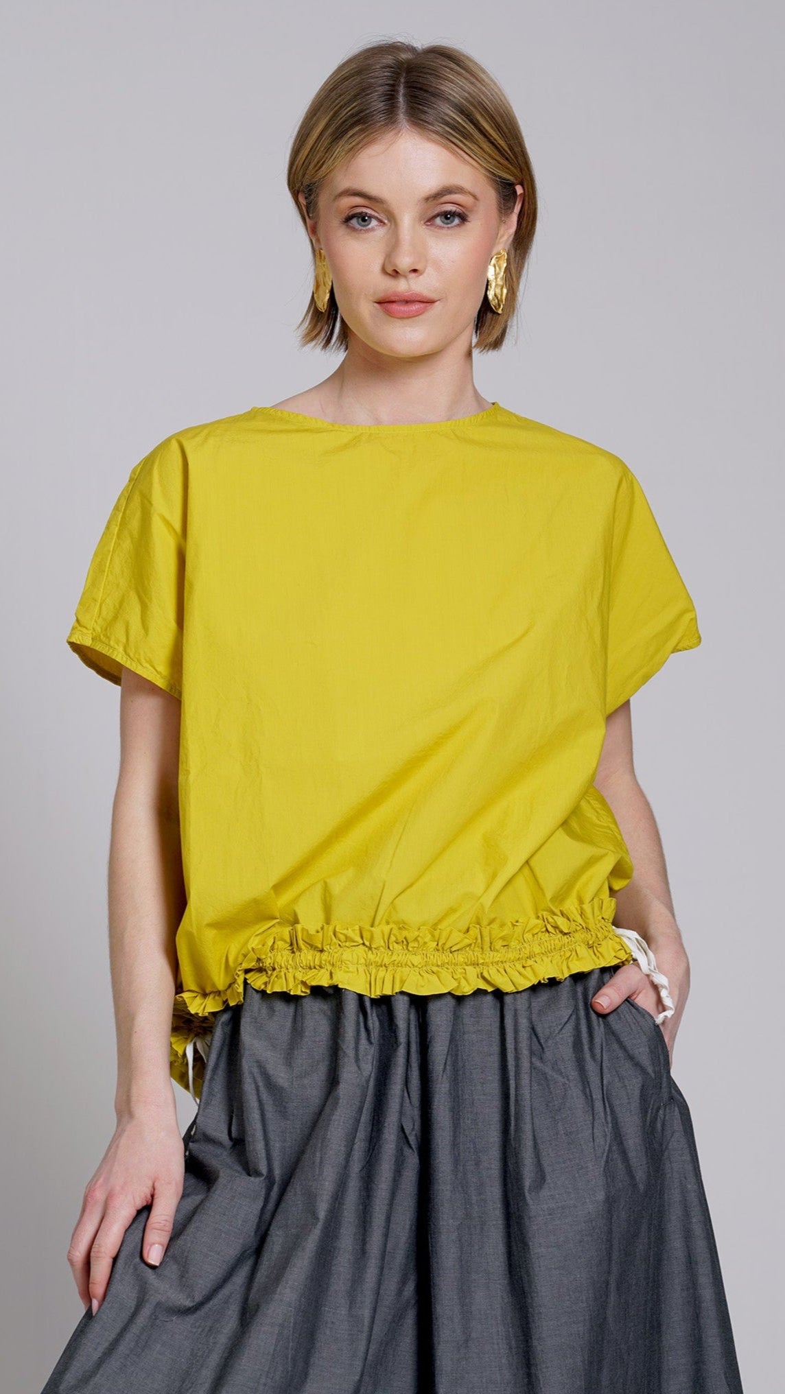 TOP GIALLO APUNTOB