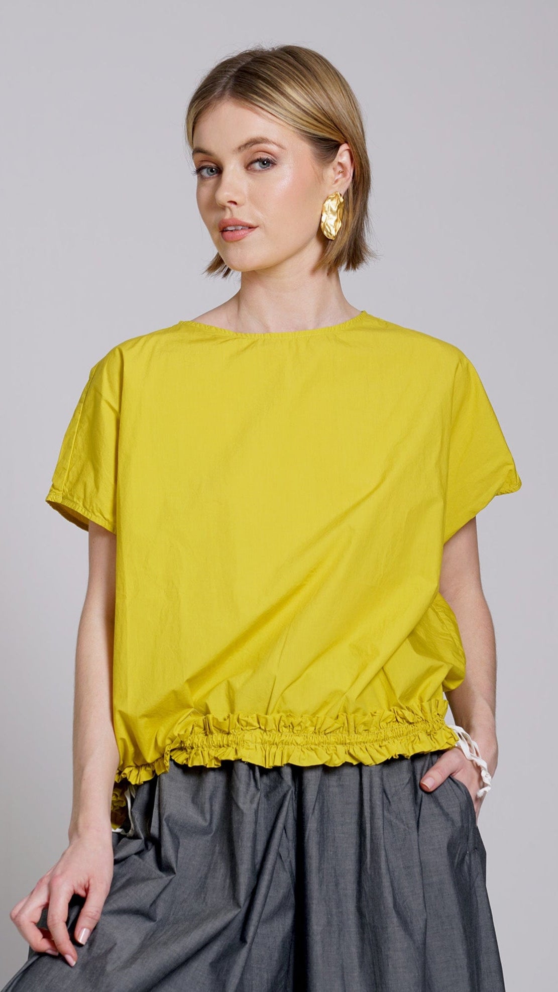 TOP GIALLO APUNTOB