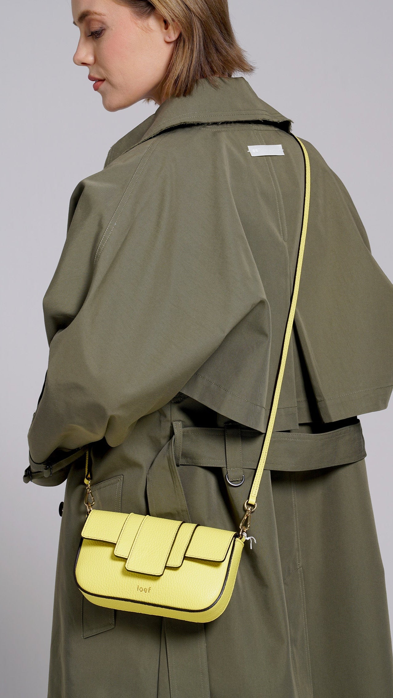 BORSA VITTORIA LIMONE GIALLO