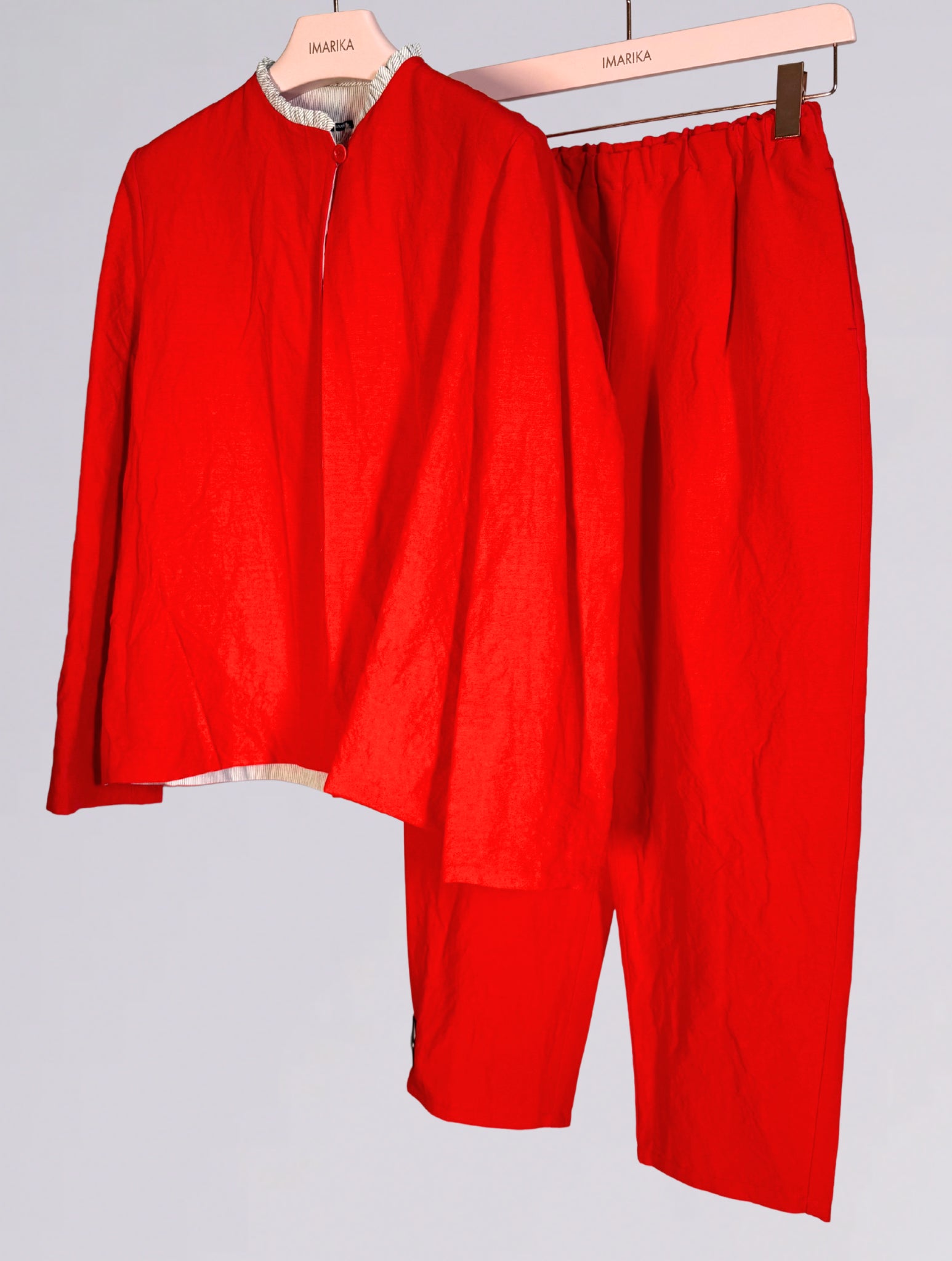 PANTALONI  ROSSO 