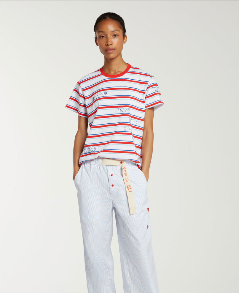 T-SHIRT A RIGHE 